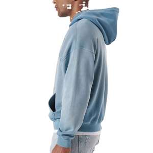 Comprar recién llegados de alta calidad pulóver piedra Unisex lavado con capucha personalizado hombres peso pesado personalizado de gran tamaño ácido lavado con capucha 2026 - Product Image 2