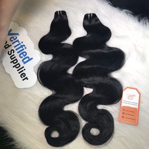 Prix de gros bon marché Paquets de cheveux ondulés corporels Extensions de cheveux de trame 100% de cheveux humains Expédition dans le monde entier - Product Image 4