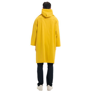 Veste de pluie unisexe imperméable coupe-vent tissu respirant OEM ODM vente en gros directe d'usine vêtements d'extérieur personnalisés - Product Image 6