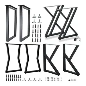 가구 부품 ODM 테이블 다리 야외 벤치 책상 커피 사무실 바 가구 책상 금속 현대 디자인 OEM 다이닝 조정 가능