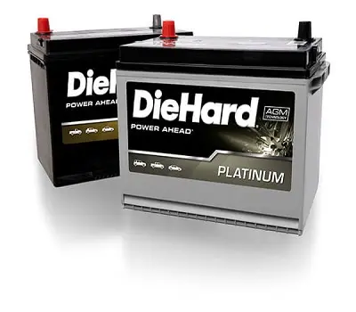 DieHard Red Battery: 65 Group Size, 650 CCA, 810 CA, 80 Minute Reserve Capacity, Reliable Starting Power