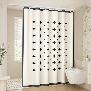 <span class=keywords><strong>Rideau</strong></span> de <span class=keywords><strong>douche</strong></span> imprimé numérique de service de conception de couleur personnalisée de vente chaude en polyester classique rétro de luxe de haute qualité - Product Image 4