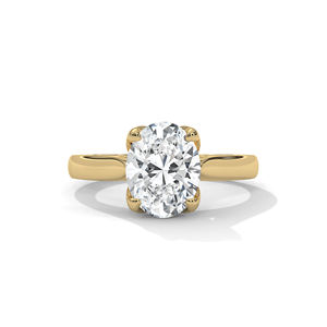 Ggia CVD HPHT Lab ปลูกเพชร10K 14K 18K แหวนทองขาวทองคำขาวเครื่องประดับแหวนหมั้นงานแต่งงานสำหรับผู้หญิง - Product Image 5