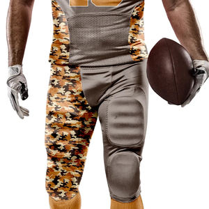 Uniforme de football américain en polyester 2025 en gros conception d'équipe personnalisée fonction respirante grande taille Service OEM disponible - Product Image 5