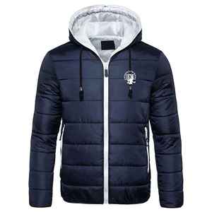 UNIQUE GYM WEAR OEM ODM Custom Men's Formal Puffer Jacket Waterproof Windproof Breathable <b>Winter</b> Outdoor - Product Image 3