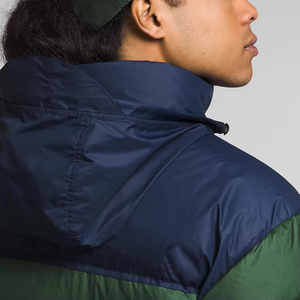 Veste d'hiver matelassée légère et élégante pour homme, imperméable, réversible, avec logo OEM personnalisé, pour une utilisation en extérieur, motif uni - Product Image 5