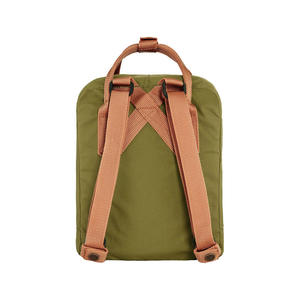 Sac à dos unisexe Fjallraven Kanken Mini, couleur vert feuillage-sable pêche, modèle 100% authentique MSS-TMF23561631241 - Product Image 2