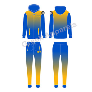 Sigma Gamma Rho Sorors Embroidery <b>Women</b> Fleece Tracksuit | SGR Sorority Embroidered Ladies Custom Style Jogging Suit - Product Image 2