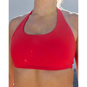 Sujetador Deportivo Challenger sin Costuras con Relleno para Yoga y Gimnasio, Algodón Suave, Ligero, Talla Grande, Color Escarlata - Product Image 3