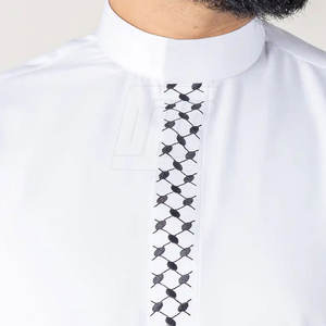 ชุดญุบบะห์ผู้ชายทันสมัย ดีไซน์โมเดิร์น แขนยาว ชุดอิสลาม ขายส่งจำนวนมาก ผู้จำหน่ายชุดญุบบะห์ผู้ชาย - Product Image 4