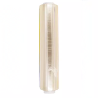 Nouveau produit Film étirable souple en PVC transparent et soufflé 300m pour l'emballage alimentaire et pharmaceutique