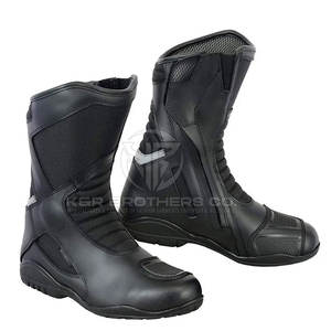 Chaussures de moto élégantes et décontractées avec protection de cheville haute performance pour l'hiver personnalisable - Product Image 1