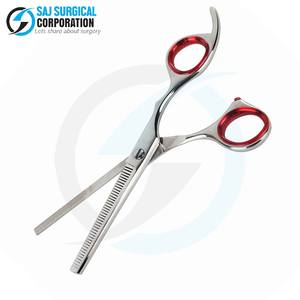 Tijeras de adelgazamiento de peluquero profesional Diseño clásico Acero inoxidable 28 dientes para un uso uniforme en el Salón de adelgazamiento del cabello - Product Image 4
