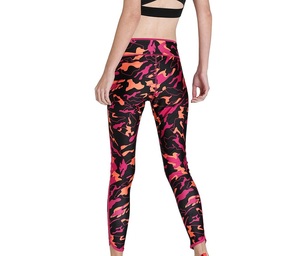 Justaucorps de gymnastique personnalisé pour filles, taille haute, longueur intégrale, en polyester, séchage rapide, écologique, avec ceinture et cordon de serrage - Product Image 4