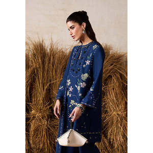 MARIA.B-3PC Chemise et dupatta brodés en mousseline de soie style bohème printemps/été BIC-4715 - Product Image 5