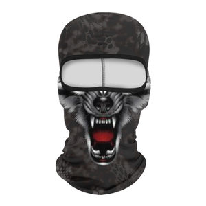 Custom Logo Printed Full Face Ski <b>Mask</b> Balaclava for Outdoor <b>Cycling</b> & Running Skull Style with One Hole Character Design - Product Image 6