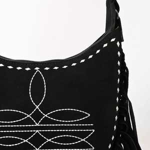 กระเป๋าสะพายหนังกลับสไตล์โบฮีเมียนสำหรับผู้หญิง, สินค้ามาใหม่กระเป๋าถือหนังแท้สำหรับฤดูใบไม้ร่วง - Product Image 3