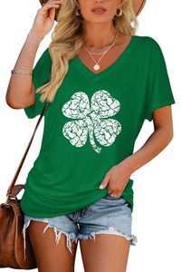 Camisetas de Verano Unisex de Alta Calidad al por Mayor, Camisetas de Manga Corta con Cuello en V, 100% Algodón, Transpirables y de Secado Rápido - Product Image 5