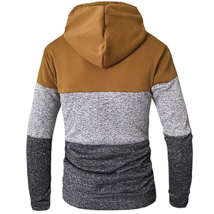 Jersey informal de invierno para hombre de peso pesado Sudadera con capucha French Terry Solid Printed Oversize One Size Plain Dyed Poliéster/Algodón - Product Image 2