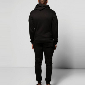SMITHY SPORTS Survêtements Homme Distressed les Plus Vendus, Couleur Unie Personnalisable, 100% Coton Respirant avec Doublure Polaire Élastique - Product Image 3