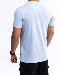 เสื้อยืดคอกลมผู้ชายผ้าฝ้ายทรงปกติ แขนสั้น สไตล์ลำลอง สตรีทแวร์ - Product Image 4