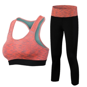 Hot Sale High Quality <b>Ladies</b> <b>Sports</b> <b>Bra</b> Custom Front Plus Size Breathable Solid Pattern Lightweight OEM 2 Pcs Anti-Bacterial - Product Image 1