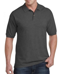 Polo de manga corta para hombre, algodón de alta calidad, secado rápido, antiarrugas, estampado sólido, tejido de punto oscuro, para Golf - Product Image 2
