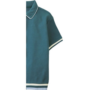 Camisas de Manga Corta Estilo Inglés 100% Algodón Personalizadas para Mujer, Transpirables, Ecológicas, con Logotipo en Relieve en la Parte Delantera, Tejidas - Product Image 5