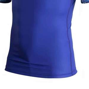 Rashguard de MMA para Hombre, Hecho a Medida, Precio de Fábrica al por Mayor, Rashguard de Jiu Jitsu de Manga Corta de Alta Calidad para Hombre - Product Image 3