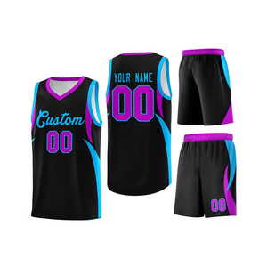 Uniforme de Baloncesto Personalizado de Moda al por Mayor, Camiseta y Pantalones Cortos de Baloncesto con Logotipo Personalizado por Sublimación, Ropa Deportiva - Product Image 3