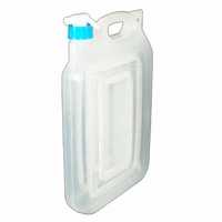 10 Liter 2,5 Gallonen Erweiterbarer Umweltfreundlicher Kunststoff-Wasserbehälter