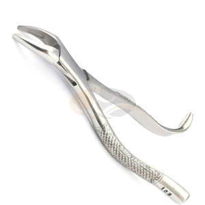 Pince d'extraction dentaire manuelle en acier inoxydable de haute qualité #103 pour l'extraction des dents et la chirurgie buccale - Product Image 3