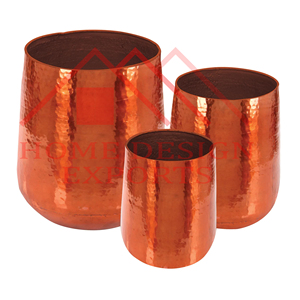 Grande jardinière au design texturé pour les décorations de sol du salon pour les hôtels et les restaurants. - Product Image 4