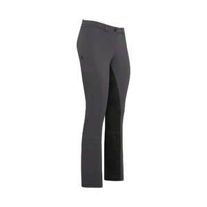 Culotte d'équitation élégante taille haute pour femme Pantalon d'équitation en cuir durable avec patch au genou pour les courses de chevaux et l'équitation - Product Image 3