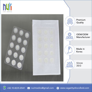 Patch hydrocolloïde anti-acné sans silicone de qualité supérieure biseauté 12mm x 15 pour tous les types de peau avec logo personnalisé - Product Image 3