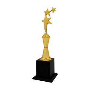 Trofeo de madera de metal Diseño personalizado para eventos corporativos Uso profesional Otro reconocimiento Madera ecológica hecha - Product Image 1