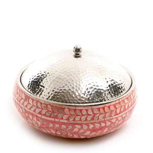 Pot chaud de serveur de casseroles isolées en acier inoxydable de style unique fait à la main - Product Image 5