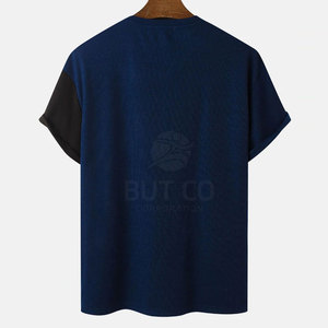 เสื้อยืดผ้าฝ้าย100% สำหรับผู้ชายทนทานสวมใส่ง่ายสีกำหนดเองได้จากโรงงานผลิต - Product Image 2