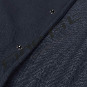 Chaqueta de hombre bordada personalizada de bombardero universitario de poliéster acolchada estándar otoño lana/viscosa soporte de vuelo forro suave - Product Image 5