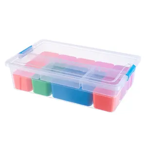 29691 di plastica cassetto scatola portaoggetti oem cassetto organizzatore scrivania cassetto divisore organizer cucina organizer