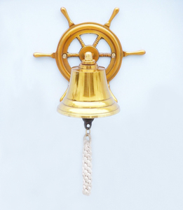 Campana de Barco Clásica de Latón para Decoración Náutica Tradicional que Combina Diseño Histórico con Material de Latón Sólido - Product Image 2