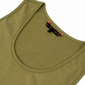 T-shirt sans manches personnalisé pour hommes et femmes avec option d'impression de logo, idéal pour la gym, le fitness et les vêtements décontractés - Product Image 5