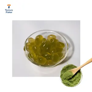 2kg-pronto da mangiare Matcha Konjac Jelly Boba Bubble Tea ingredienti per negozio