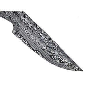 Cuchillo Burraq Personalizado Hecho a Mano con Hoja de Acero de Damasco, Diseño de Gota de Lluvia, Multifuncional, para Uso en Exteriores, Regalo Perfecto - Product Image 3
