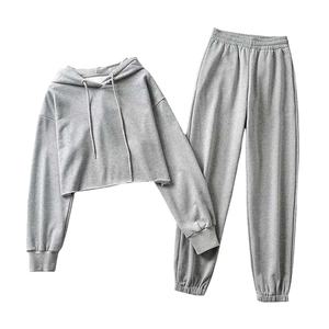 2025 venta al por mayor mejor calidad mujer XL chándal de gran tamaño con capucha Jogging Wear Casual sólido corto Tops pantalones cortos conjunto decorado - Product Image 1