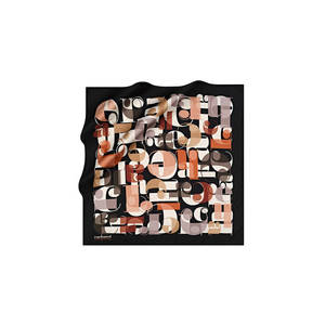 Colorful 90x90 Cacharel Polyester Twill <b>Square</b> <b>Scarf</b> - Product Image 1