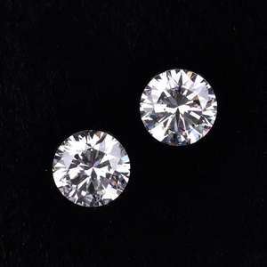 Fabrication de bijoux pour laboratoire en vrac diamant rond coupe brillante paire pour 0.51 à 3.01 carat pour la fabrication de pendentifs de boucles d'oreilles de fiançailles - Product Image 6