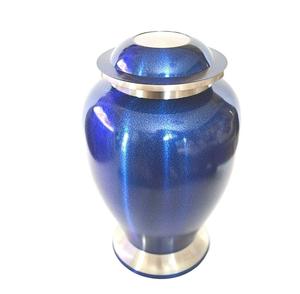 โกศบรรจุอัฐิทองเหลืองสำหรับผู้ใหญ่ สีฟ้า รุ่น Avondale สำหรับบรรจุอัฐิของมนุษย์ ทั้งชายและหญิง  โกศอะลูมิเนียมสำหรับบรรจุอัฐิของมนุษย์ - Product Image 2