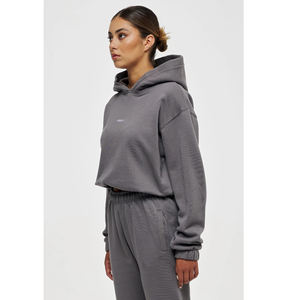 New Arrival OEM Men's <b>Long</b> Sleeve Custom Cropped <b>Hoodie</b> 100% Cotton Winter Season Pull-Over Hooded Available Different Colors - Product Image 2