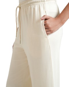 Nueva llegada logotipo personalizado deporte de las mujeres Jogger pantalones acampanados bolsillos laterales venta al por mayor de las mujeres fuera de la puerta de Fitness pantalones de las mujeres - Product Image 2